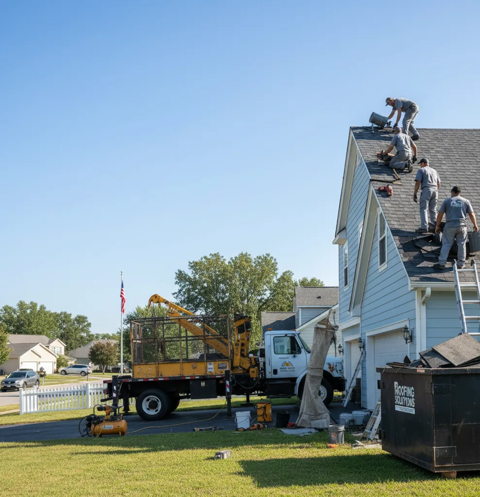 Roof Repair in Pamplin